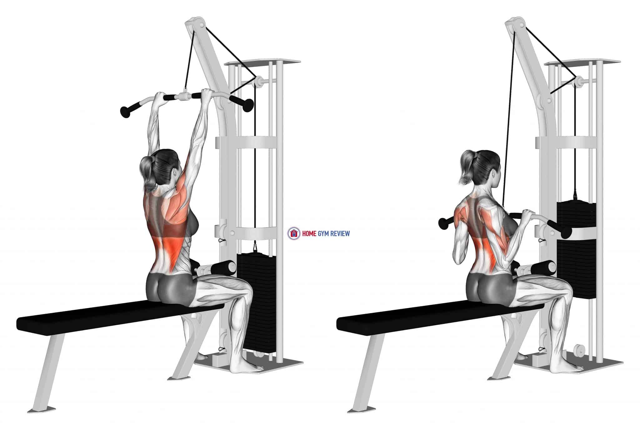 Cable One Arm Lat Pulldown Home Gym Review Cable One Arm Lat Pulldown Home Gym Review
