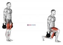 Kettlebell Forward Lunge