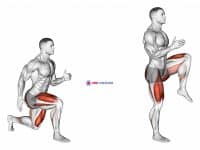 Lunge with Leg Lift