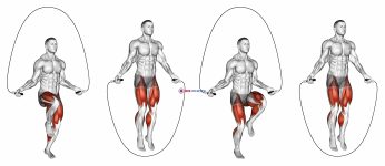 High Knee Jump Rope (male)