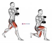 Dumbbell Goblet Split Squat