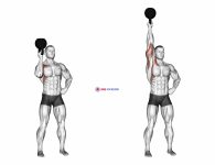 Kettlebell Standing Bottoms Up One Arm Shoulder Press