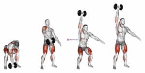 Dumbbell One Arm Snatch