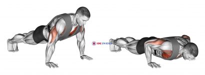 Weighted Push-up with Vest