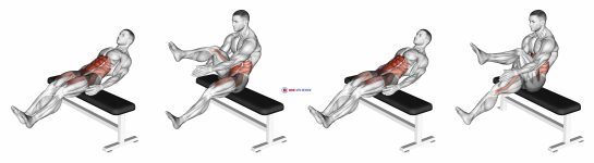 Seated Alternate Crunch