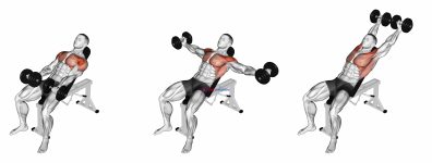 Dumbbell Incline Around the World