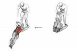 Assisted Lying Leg Raise With Lateral Throw Down
