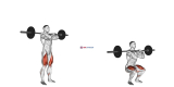 Barbell Clean-grip Front Squat