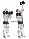 Dumbbell Alternate Side Press