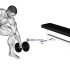Dumbbell Seated One Leg Calf Raise