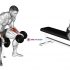 Dumbbell Seated One Leg Calf Raise