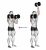 Dumbbell Standing Alternate Overhead Press