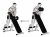 Dumbbell Standing One Arm Curl (over incline bench)