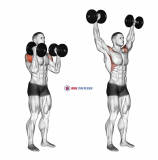 Dumbbell W-press
