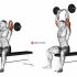 EZ Barbell Reverse grip Preacher Curl