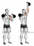 Alternating Kettlebell Press