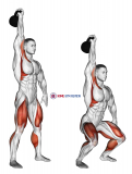 Kettlebell One Arm Jerk