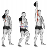 Kettlebell One Arm Push Press