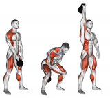 Kettlebell One Arm Snatch