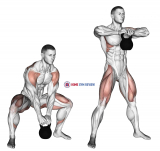 Kettlebell Sumo High Pull