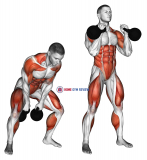 Kettlebell Two Arm Clean