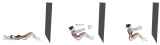 Medicine Ball Sit up (wall)