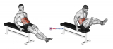 Seated Leg Raise