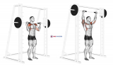 Smith Standing Military Press