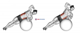 Weighted Side Bend (on stability ball)
