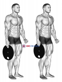 Weighted Standing Hand Squeeze