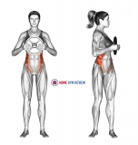 Weighted Standing Twist