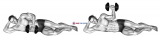 Dumbbell lying external shoulder rotation