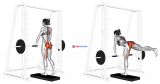 Smith One Leg Deadlift
