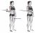 Band standing internal shoulder rotation