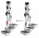 Calves stretch