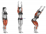 Chair Pose I Utkatasana I