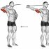 Band shoulder press