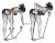 Band rear delt row