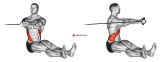 Band seated twist
