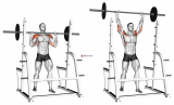 Barbell Standing Military Press