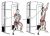 Cable twisting overhead press