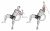 Cable One Arm Incline Press on Exercise Ball