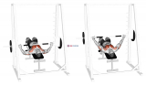 Smith Wide Grip Decline Bench Press