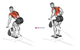Lever T-Bar Reverse Grip Row