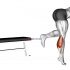 Dumbbell Lying Triceps Extension