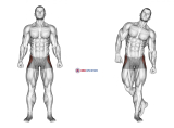 Straight Leg Outer Hip Abductor