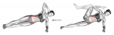 Lateral Side Plank (bent leg)