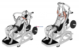 Lever Incline Chest Press (versions 2)