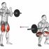 Barbell Wide Stance Stiff Leg Deadlift