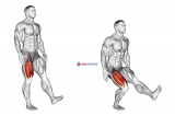 One Leg Quarter Squat